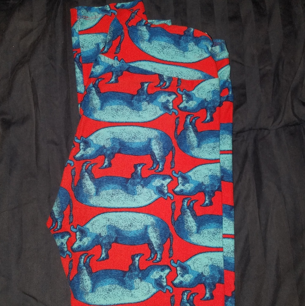 Lularoe pig leggings OS